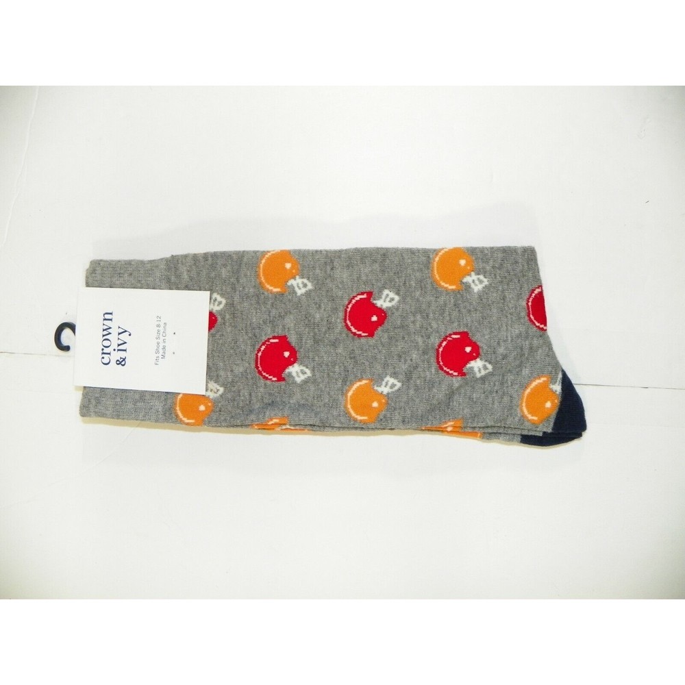 NEW CROWN & IVY MENS SOCKS FITS SIZE 8-12